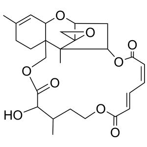 Verrucarin-A; Muconomycin-A; 379-Y; Glutinosin-I; Myrothecin-I; NSC-126728