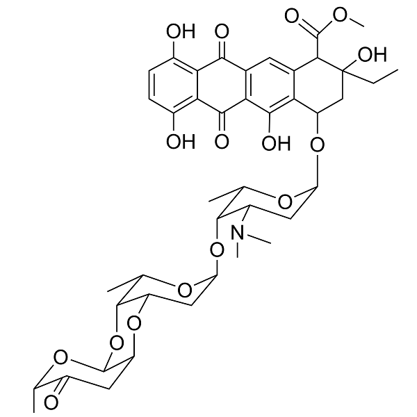 Cinerubin B; Ryemycin B1; 1-Hydroxyaclacinomycin B; Tavromycetin III; Tauromycetin III;