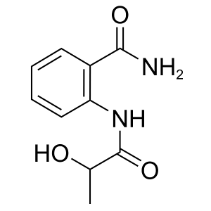 2-((2-hydroxypropionyl)amino)benzamide
