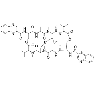 Echinomycin; Quinomycin A; Actinoleukin; MA-537-A1; X 948; X 53III;