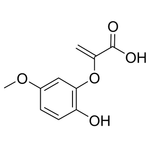 2-(2-Hydroxy-5-methoxyphenoxy) acrylic acid