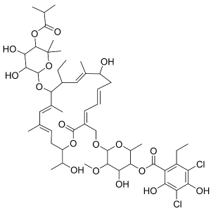 Lipiarmycin A3; Tiacumicin B; Chlostomicin B1; Fidaxomycin