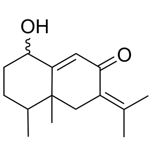 1-Hydroxyeremophil-7(11),9(10)-dien-8-one