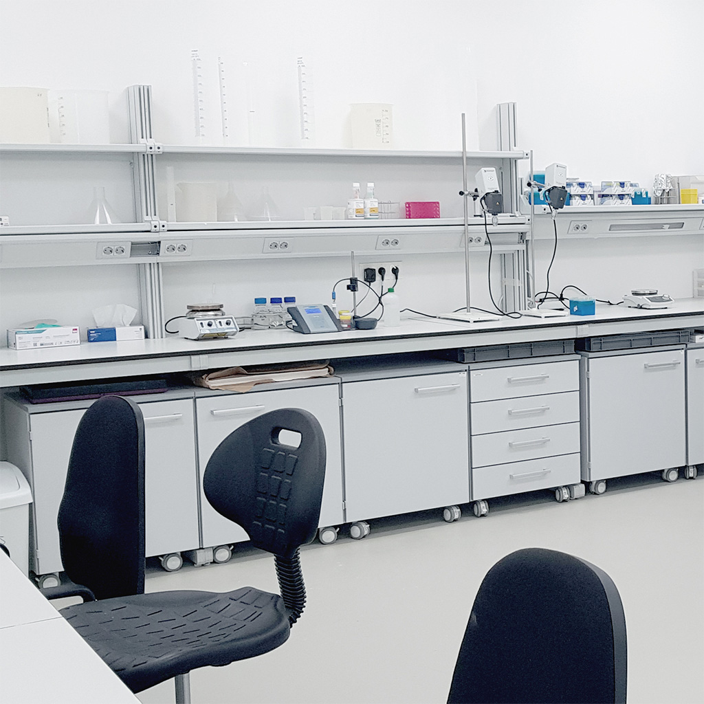 Inocula preparation room, where everything starts