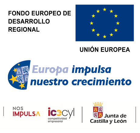 Fondo Europeo de Desarrollo Regional + JCyL + ICE